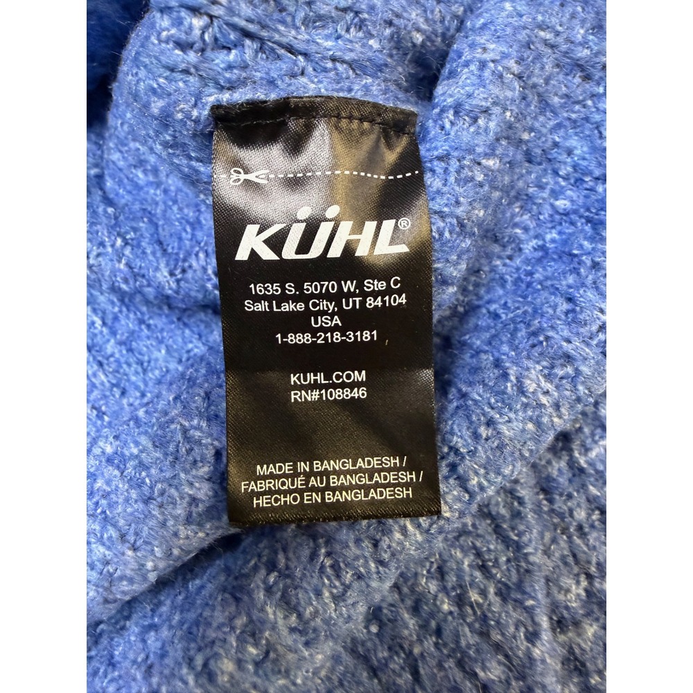 KÜHL Women's Sienna Sweater Small Blue Cozy Knit EUC - Picture 6 of 12